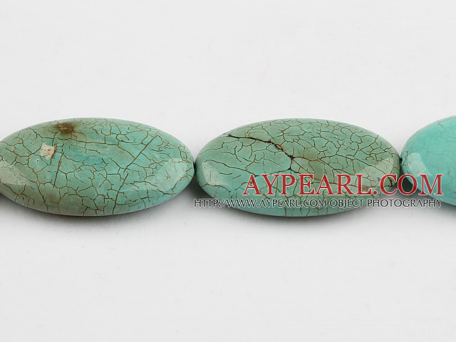 turquoise beads,12*30*50mm egg,green,about 5 strands/kg