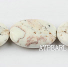 Turquoise Gemstone Beads, White, 30*40mm egg shape,about 5 strands/kg