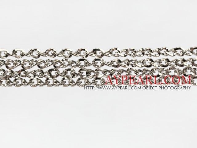 brass chain 3.5mm silver
