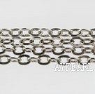 Brass chain, 3*4mm silver