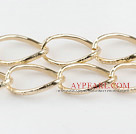 Brass chain gold plated 17.5*18mm . Sold per pkg of 1 meter.