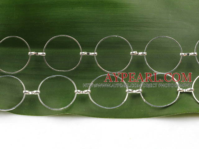 alloy chain ,18mm, hollow,sold per 39.37-inch strand