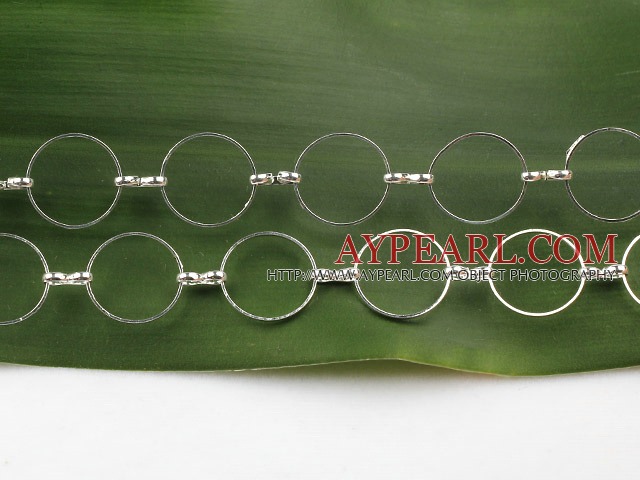 alloy chain ,14mm, hollow,sold per 39.37-inch strand