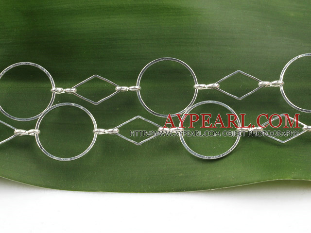 alloy chain ,8*16*18mm, hollow,sold per 39.37-inch strand