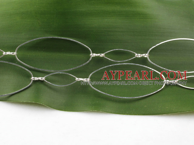alloy chain,8*18-28*40mm, hollow,sold per 39.37-inch strand