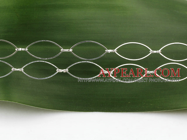 alloy chain ,10*20mm, hollow,sold per 39.37-inch strand