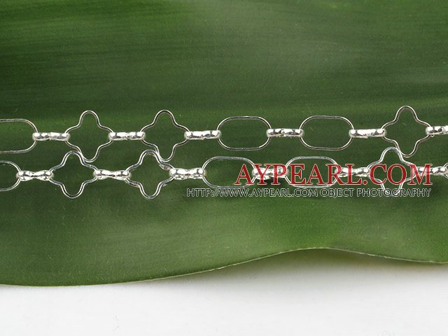 alloy chain ,6*10mm, hollow,sold per 39.37-inch strand
