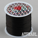 crystal elastic wire,0.03*8mm,black,sold per spool, about 3.93inches