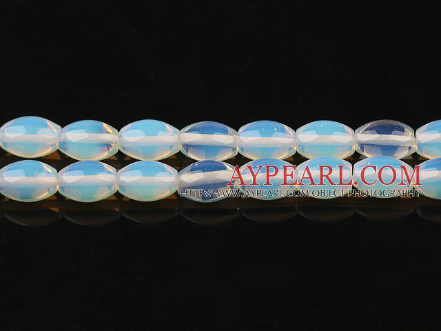 opal stone beads,10*14mm rice, sold per 15.35inches strand