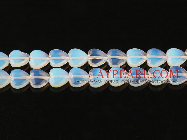 opal gemstone beads,5*12mm heart,sold per 14.17inches strand