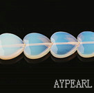 opal gemstone beads,5*16mm heart,sold per 15.35inches strand