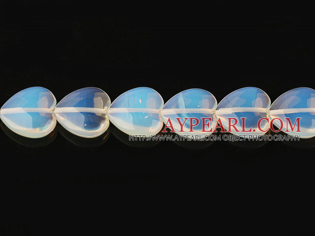 opal gemstone beads,6*20mm heart,sold per 14.17inches strand