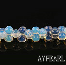 opal gemstone beads,6*11mm bone,sold per 15.35inches strand