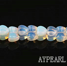 opal gemstone beads,8*11mm two heart bone,sold per 14.96inches strand