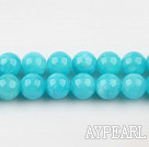 color jade beads,8mm,blue,sold per 15.75-inch strand