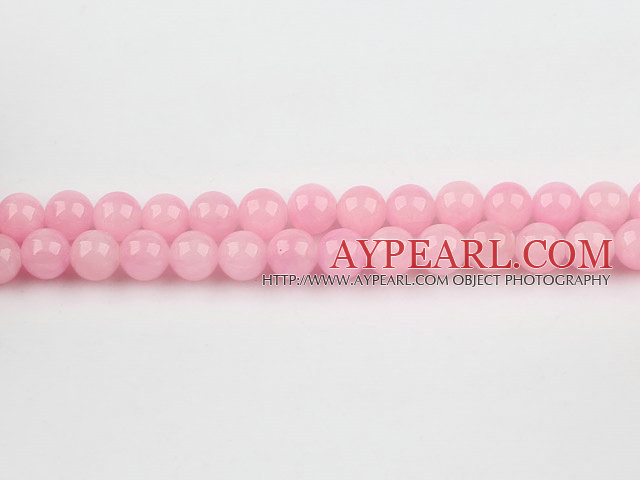 color jade beads,8mm,pink,sold per 15.75-inch strand