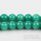 color jade beads,10mm,green,sold per 15.75-inch strand