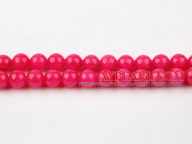 color jade beads,10mm,rose,sold per 15.75-inch strand