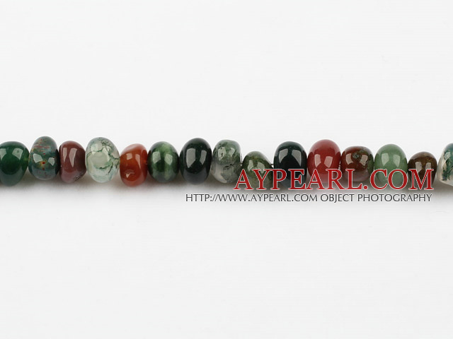 india agate stone beads,9*12mm,sold per 15.75-inch strand