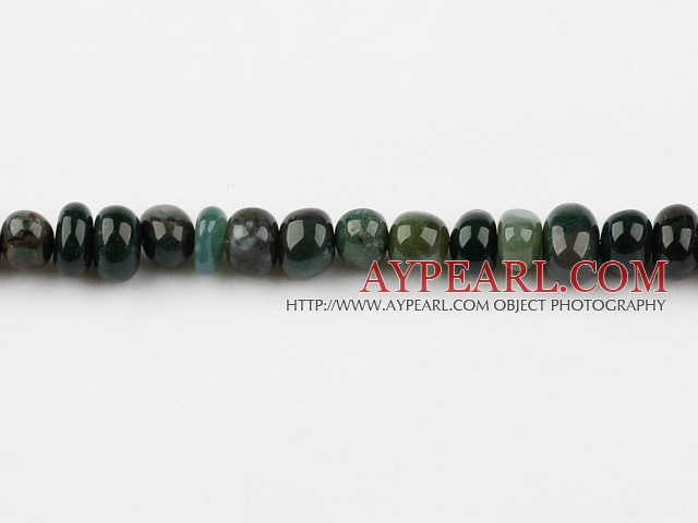 grass color agate beads,9*12mm,sold per 15.75-inch strand