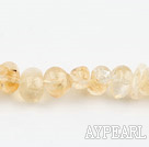 citrine  stone beads ,9-12mm,sold per 15.75-inch strand