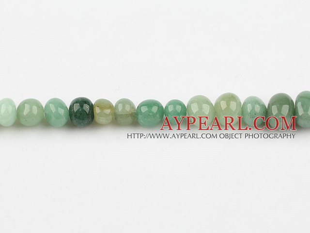 Aventurine stone beads ,9-12mm,sold per 15.75-inch strand