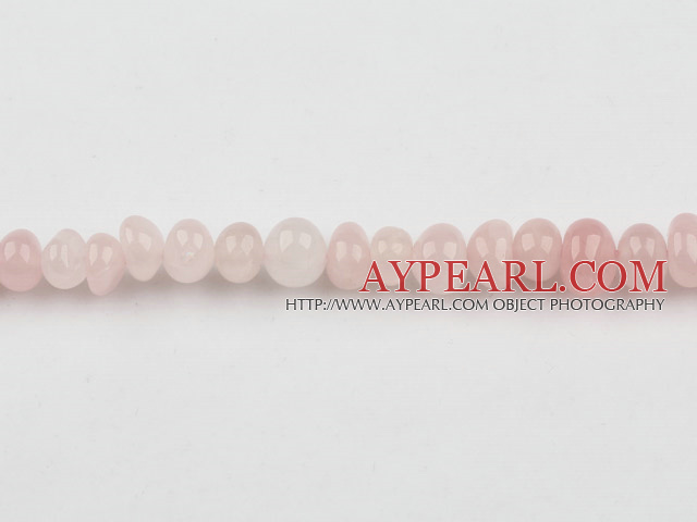 rose quartz stone beads ,9-12mm,sold per 15.75-inch strand