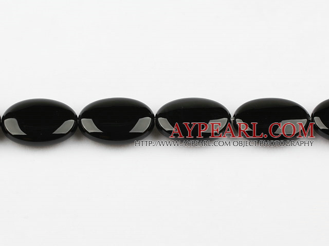 black agate beads,8*18*25mm egg,Sold per 15.35-inch strands