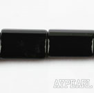 black agate beads,7*15*20mm,rectangle,Grade A,Sold per 15.35-inch strands