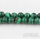 stripe malachite beads,4mm green,sold per 15.35-inch strand