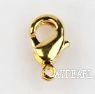 Lobster claw clasp ,copper,5*10mm,golden. Sold per pkg of 500.