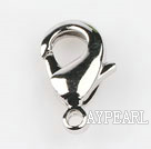 Lobster claw clasp, copper,silver color,7*13mm. Sold per pkg of 500.