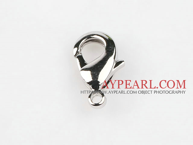 Lobster claw clasp, copper,silver color,7*13mm. Sold per pkg of 500.