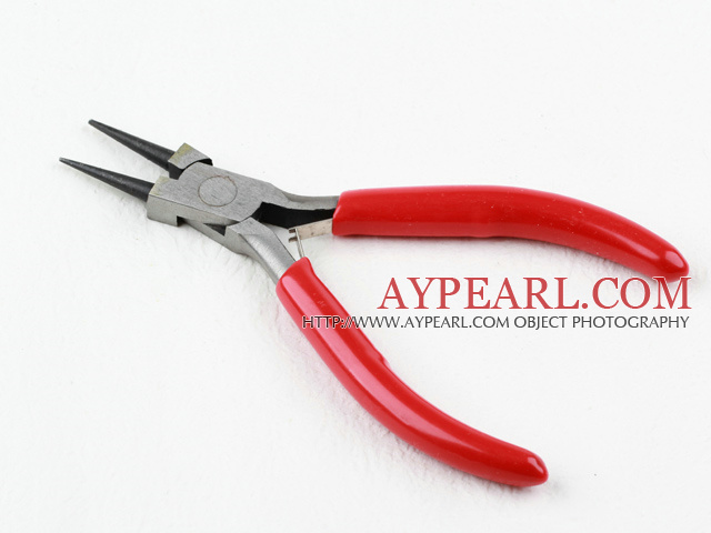Jewelry Pliers, Red, 14cm long, round nose, Sold per pcs