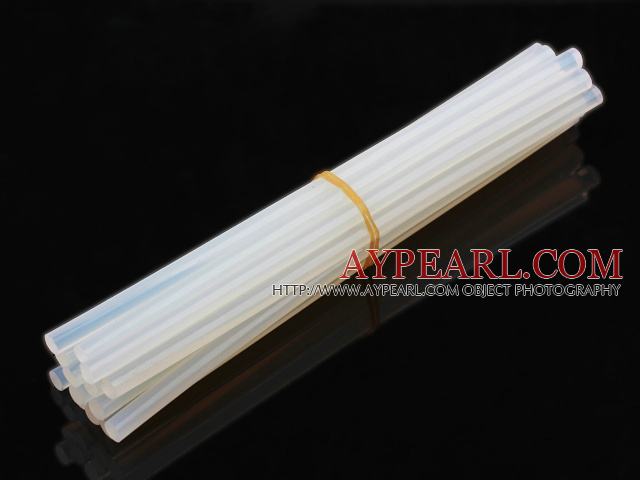 white stick glue ,7*195mm, specific for the glue gun ,sold per pkg of 15