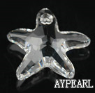 austrian crystal beads,16mm starfish,gold ,sold per pkg of 2