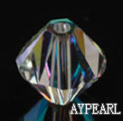 Austrian crystal beads, 4mm bicone,transparent. Sold per pkg of 1440