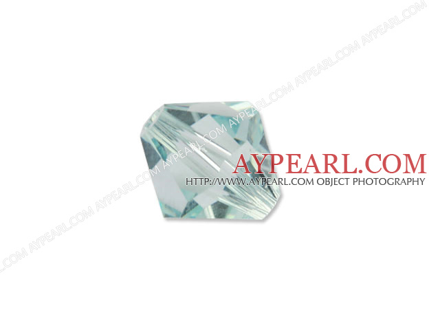 Austrian crystal beads, 4mm bicone,white. Sold per pkg of 1440