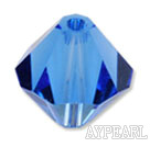 Austrian crystal beads,4mm bicone,sky blue . Sold per pkg of 1440