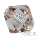 Austrian crystal beads,, 4mm bicone,orange . Sold per pkg of 1440