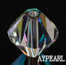 Austrian crystal beads, 5mm bicone,transparent. Sold per pkg of 720.