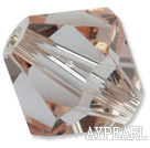 Austrain crystal beads, gray, 8mm bicone. Sold per pkg of 360.