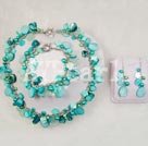 Wholesale Set Jewelry-shell pearl crystal set