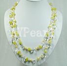 Wholesale crystal jade necklace