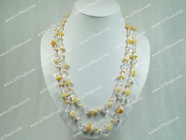 crystal jade necklace