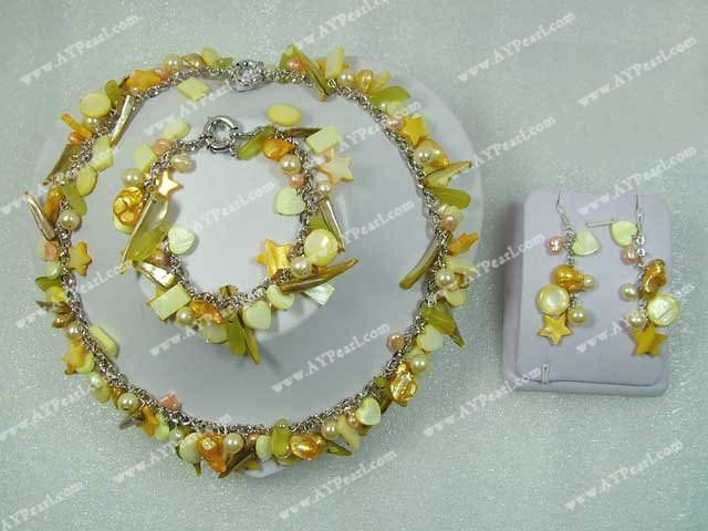 pearl shell set