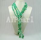 Wholesale pearl jade necklace