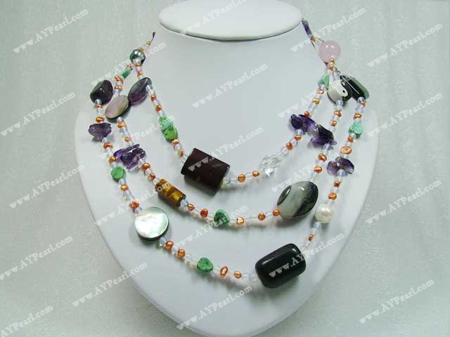 gem necklace