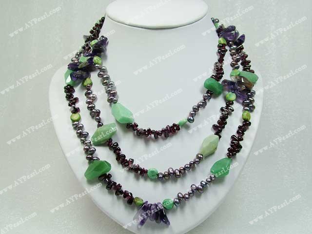 gem necklace