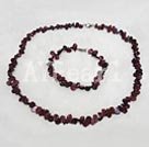 Wholesale Set Jewelry-garnet set